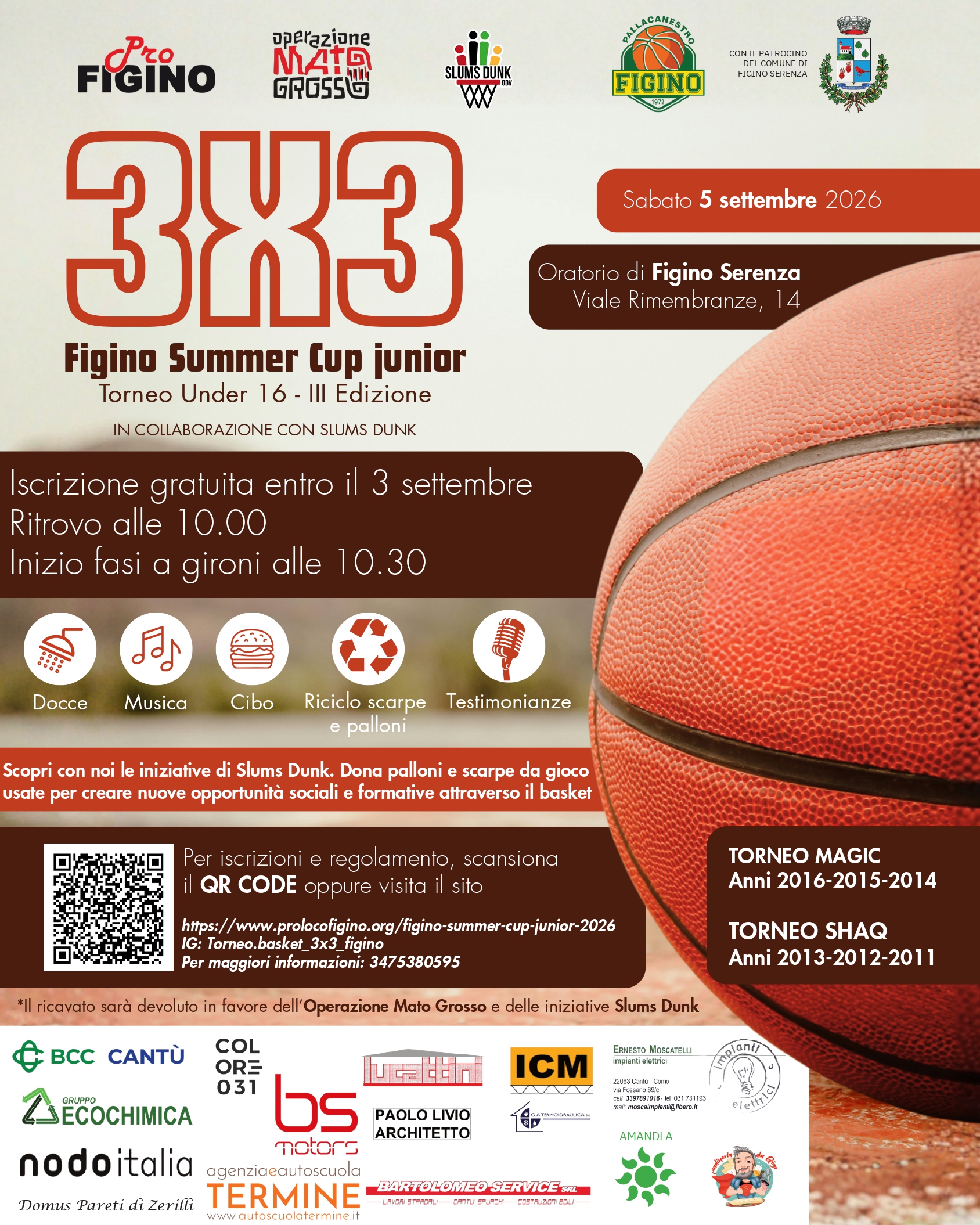 Locandina Figino Summer Cup Junior 2026